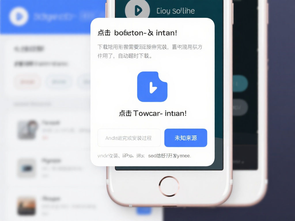 点击下载并安装：点击下载链接后，文件会自动开始下载